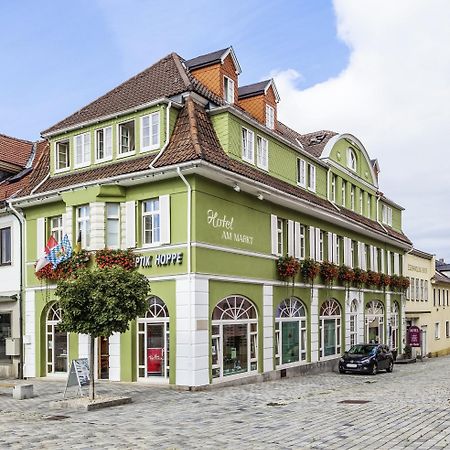 Hotel Garni Am Markt - Businesshotel - Fruehstuecksbuffet - Fahrradabstellplatz - Hunde Willkommen 科堡新城 外观 照片